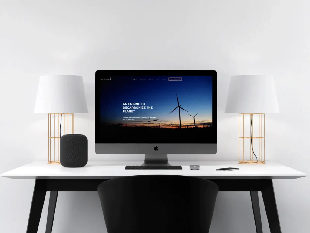 Site internet webdesign Airthium