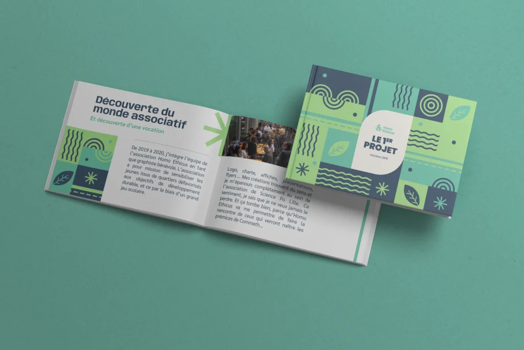 Mise en page pour le projet Homo ethicus